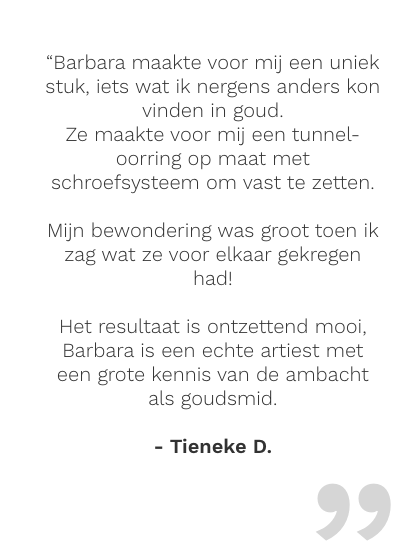 Markijke haar recentie over haar juweel
